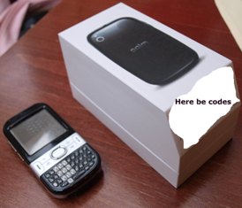  Palm Pre review   unboxing, first impressions